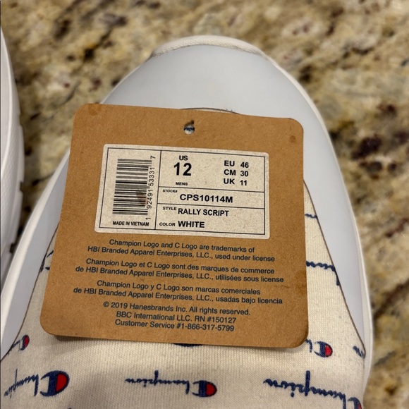 Champion MEN’s Logo Print Sneakers. Size 12. Brand new - Picture 12 of 12